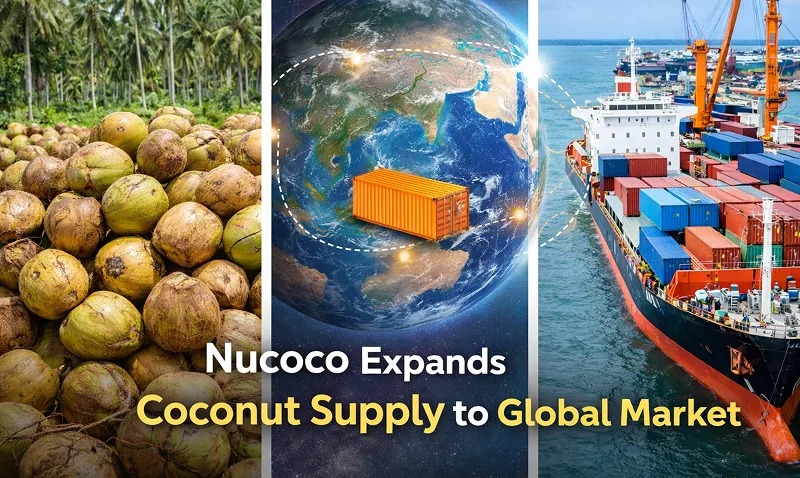 Nucoco Memperluas Pasokan Kelapa ke Pasar Global