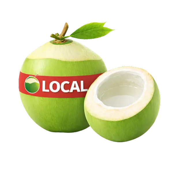 Local Young Coconut
